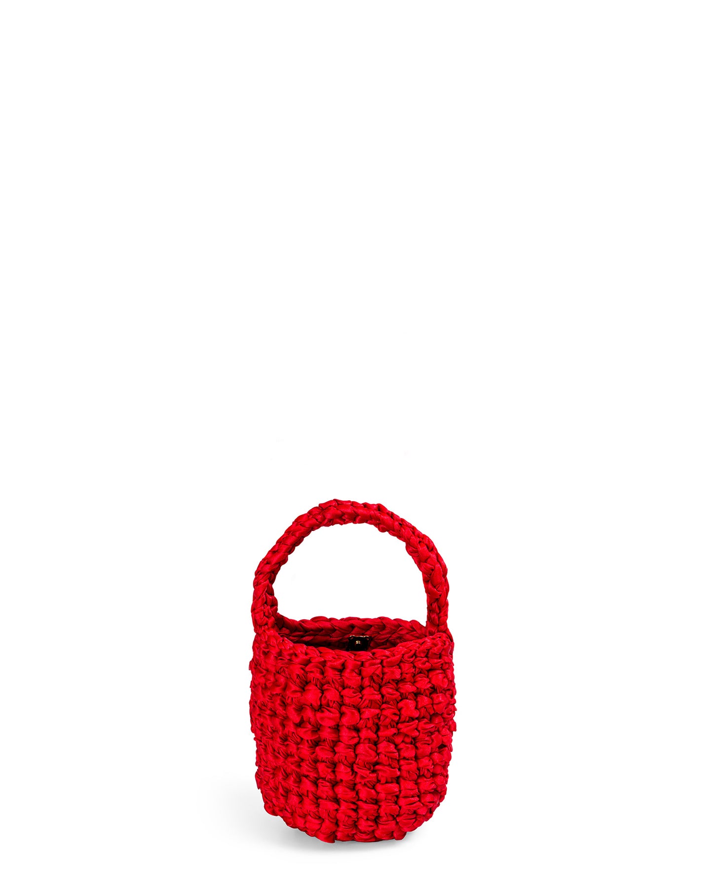 Crochet Asa Corta y Cadena Acrílica en Rojo