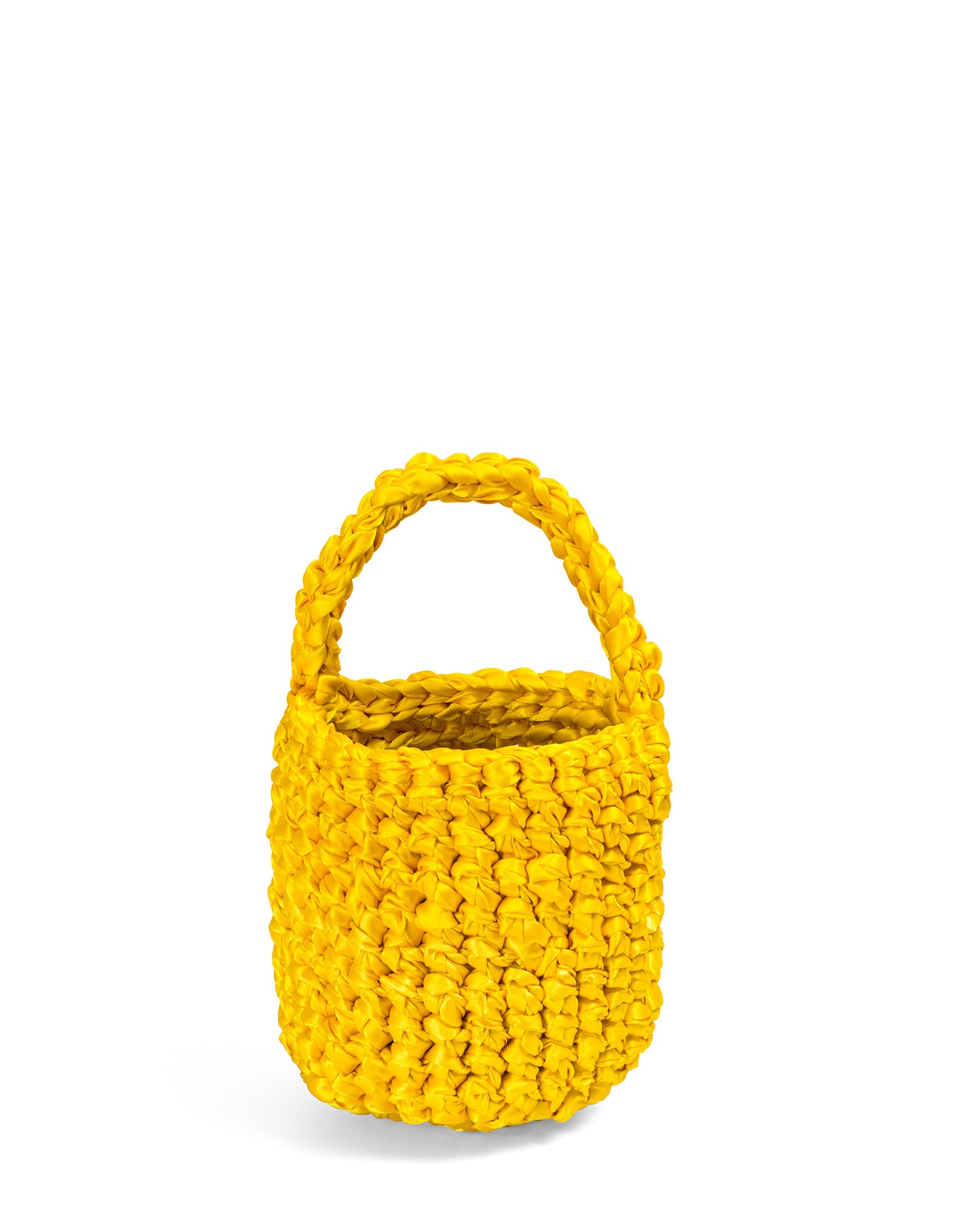 Crochet Asa Corta y Cadena Acrílica en Amarillo Sol