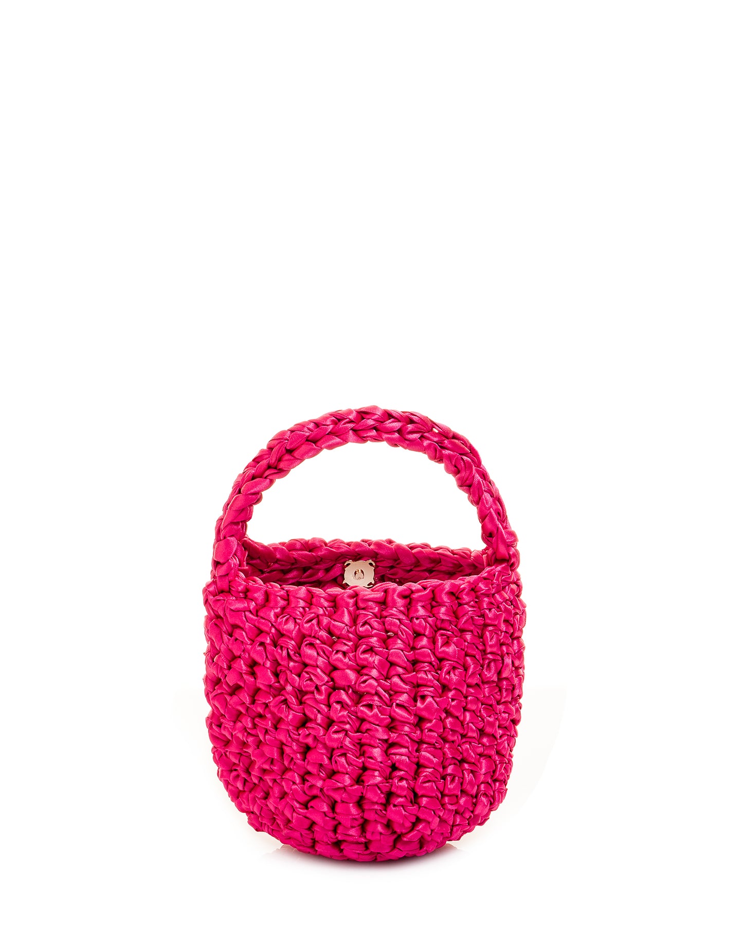 Crochet Asa Corta y Cadena, en Fucsia